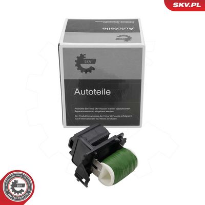Ieejas pretestība, elektromotors (radiatora ventilators) ESEN SKV 95SKV915