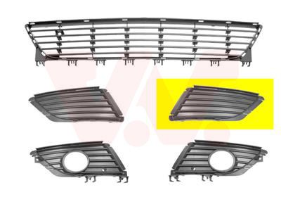 VAN WEZEL 3779591 Ventilatora reste, Bampers