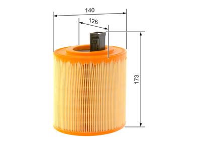 Gaisa filtrs BOSCH F026400467