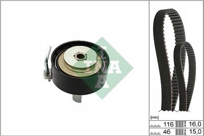 Комплект ремня ГРМ Schaeffler INA 530 0745 10