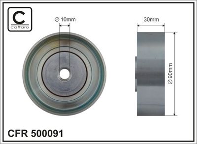 Parazīt-/Vadrullītis, Ķīļrievu siksna CAFFARO 500091