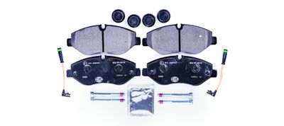 Bremžu uzliku kompl., Disku bremzes HELLA 8DB 355 005-521