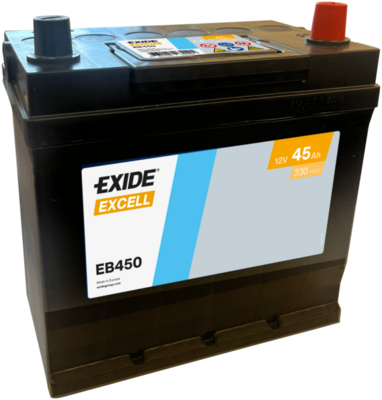 Стартерная аккумуляторная батарея EXIDE EB450