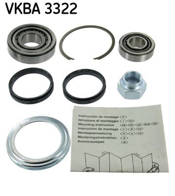 Комплект подшипника ступицы колеса SKF VKBA 3322