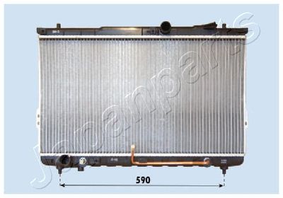 Radiators, Motora dzesēšanas sistēma JAPANPARTS RDA283090