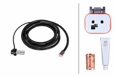 Датчик, частота вращения колеса HELLA 6PU 230 052-281