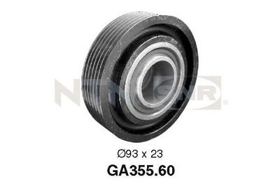 Parazīt-/Vadrullītis, Ķīļrievu siksna SNR GA355.60