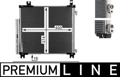 Kondensators, Gaisa kond. sistēma MAHLE AC 825 000P