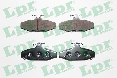 Bremžu uzliku kompl., Disku bremzes LPR 05P1018