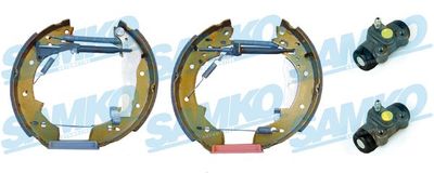 Комплект тормозных колодок SAMKO KEG087