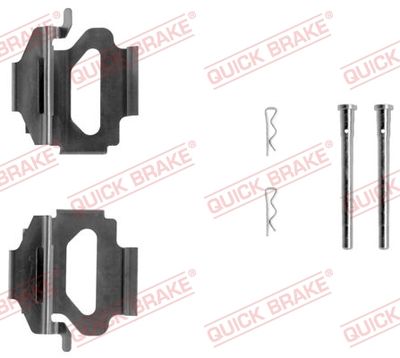 Комплектующие, колодки дискового тормоза QUICK BRAKE 109-1140