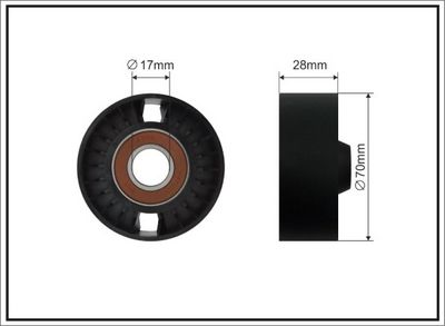 Parazīt-/Vadrullītis, Ķīļrievu siksna CAFFARO 339-00 SC
