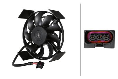 Вентилятор, охлаждение двигателя HELLA 8EW 366 420-321