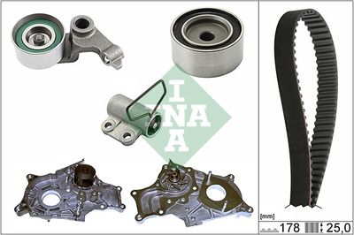 Водяной насос + комплект зубчатого ремня Schaeffler INA 530 0543 31