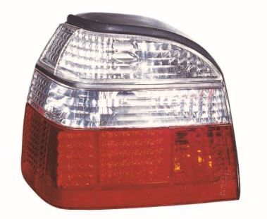 zestaw lamp tylnych VW TAIL LAMP.UNIT..ECE.LED TYPE  FIT FOR: VW.GLF ?..'91-'97. ABAKUS 441-1986PXBEVCR