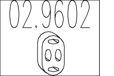 Буфер, глушитель MTS 02.9602