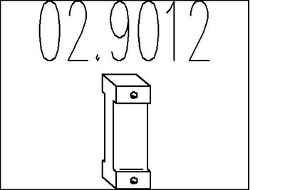 Буфер, глушитель MTS 02.9012