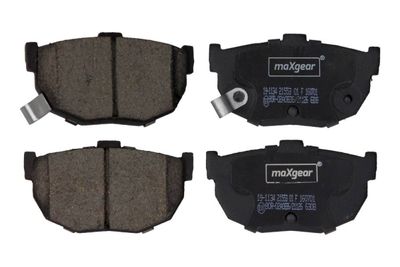 Комплект тормозных колодок, дисковый тормоз MAXGEAR 19-1134