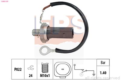 Датчик давления масла EPS 1.800.159