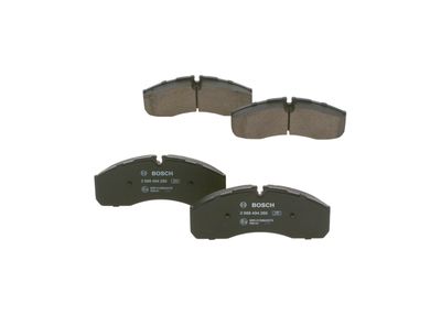 Bremžu uzliku kompl., Disku bremzes BOSCH 0 986 494 266