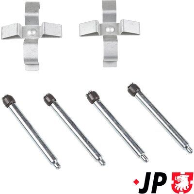 Piederumu komplekts, Disku bremžu uzlikas JP GROUP 1264005410