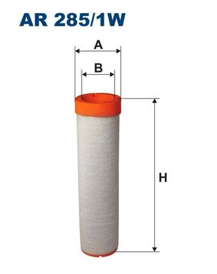 Sekundārā gaisa filtrs FILTRON AR 285/1W