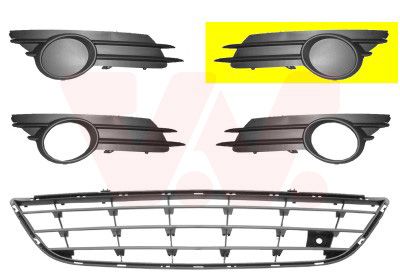 Ventilatora reste, Bampers VAN WEZEL 3750591