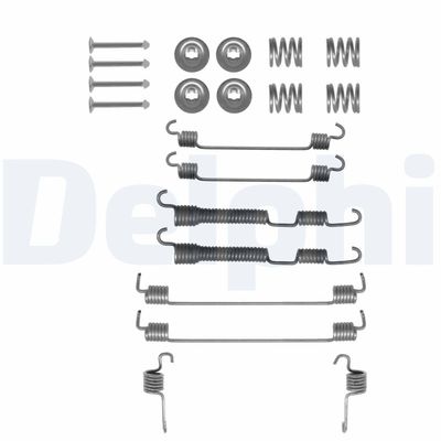 Piederumu komplekts, Bremžu loki DELPHI LY1270