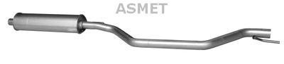 Средний глушитель выхлопных газов ASMET 05.175
