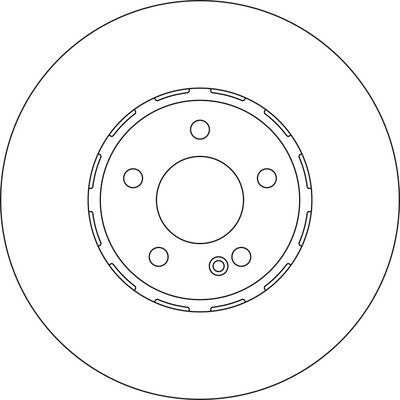 Bremžu diski TRW DF6246S