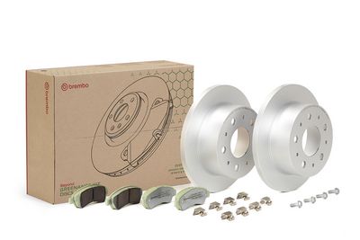 Bremžu komplekts, Disku bremzes BREMBO KT 10 008