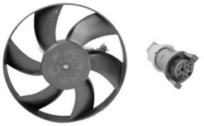 Ventilators, Motora dzesēšanas sistēma VAN WEZEL 4913745