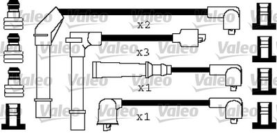 Augstsprieguma vadu komplekts VALEO 346253