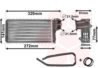 Siltummainis, Salona apsilde VAN WEZEL 40006199
