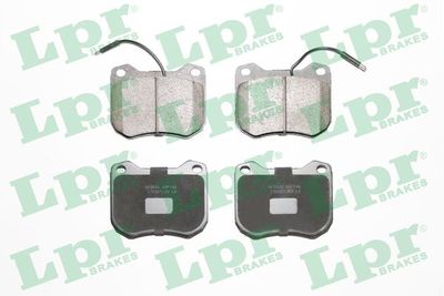 Комплект тормозных колодок, дисковый тормоз LPR 05P146