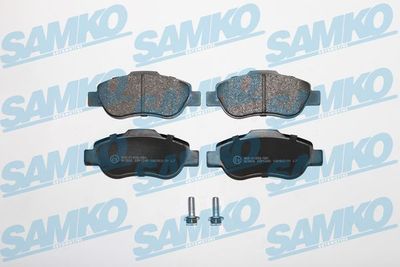 Комплект тормозных колодок, дисковый тормоз SAMKO 5SP1240