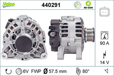Генератор VALEO 440291