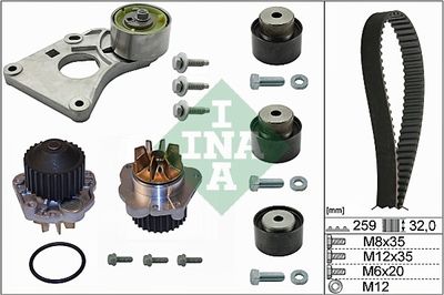Ūdenssūknis + Zobsiksnas komplekts Schaeffler INA 530 0259 30