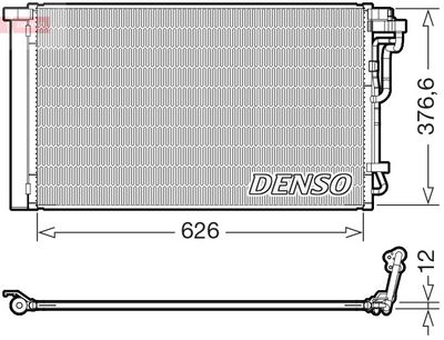 Конденсатор, кондиционер DENSO DCN41034