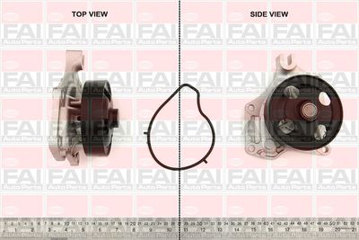 Ūdens sūknis, dzinēja dzesēšana FAI AutoParts WP6473
