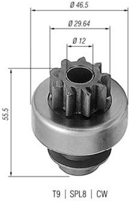 Zobrats, Starteris MAGNETI MARELLI 940113020173