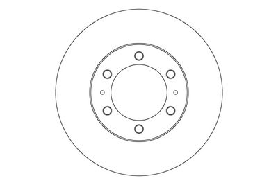 Тормозной диск TRW DF6914S