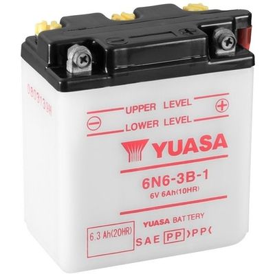 Startera akumulatoru baterija YUASA 6N6-3B-1
