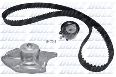 Водяной насос + комплект зубчатого ремня DOLZ KD133