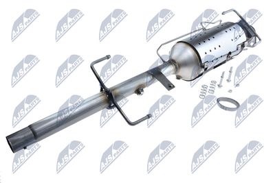 Сажевый / частичный фильтр, система выхлопа ОГ NTY DPF-MZ-001