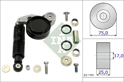 Remkomplekts, Spriegotājlīste-Ķīļrievu siksna Schaeffler INA 533 0118 10