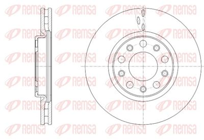 Тормозной диск REMSA 61389.10
