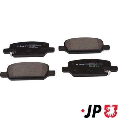 Комплект тормозных колодок, дисковый тормоз JP GROUP 6563610210
