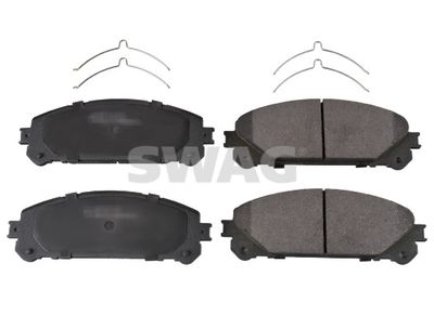 Bremžu uzliku kompl., Disku bremzes SWAG 33 10 6383