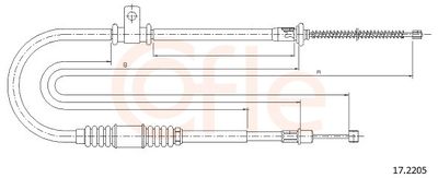 Trose, Stāvbremžu sistēma COFLE 92.17.2205